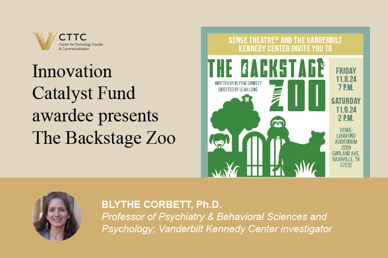 Innovation Catalyst Fund awardee presents The Backstage Zoo