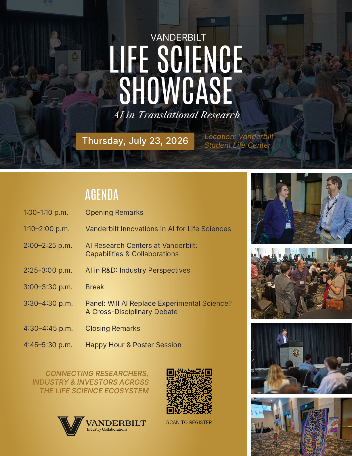 Life Science Showcase Agenda