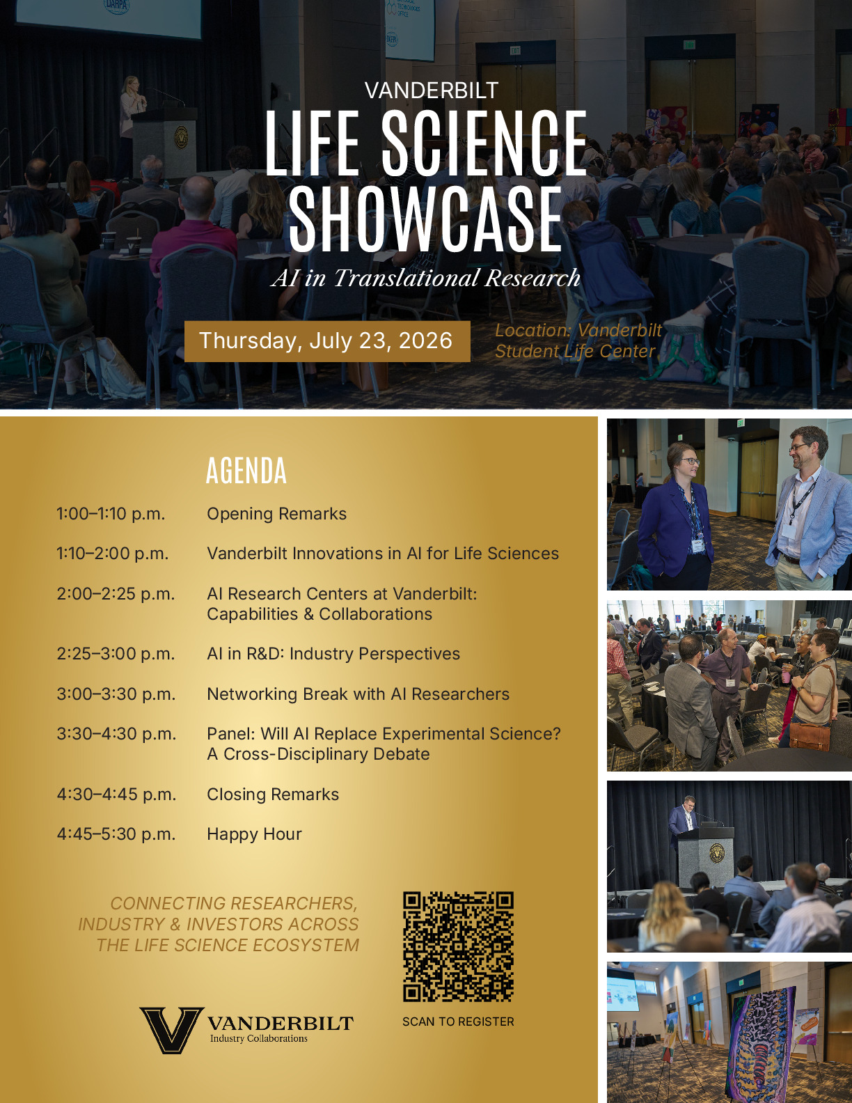 Life Science Showcase Agenda