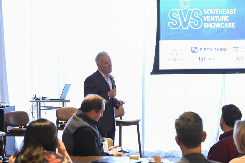 Stephen Miller at the Southeast Venture Showcase