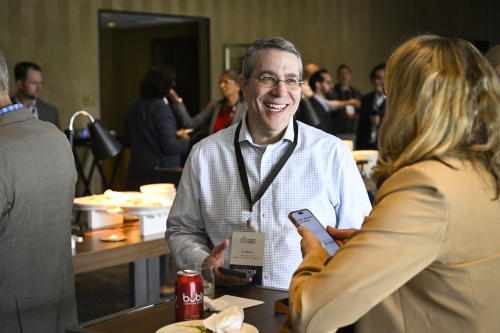 Image of one of VVP's founders at SVS 2025