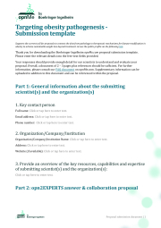 Targeting Obesity Pathogenesis Submission Template