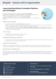 Long acting Drug Delivery Formulation Platforms and Technologies