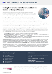 Non invasive and Personalized Delivery Systems for Complex Therapies