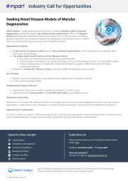 Seeking Novel Disease Models of Macular Degeneration