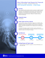 07 Pfizer RD US Hemophilia Fellowship