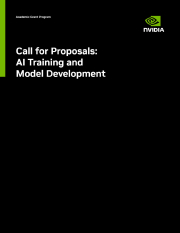 Nvidia RFP AI training and development proposal