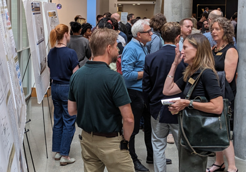Image of Life Science Showcase '23 attendees.